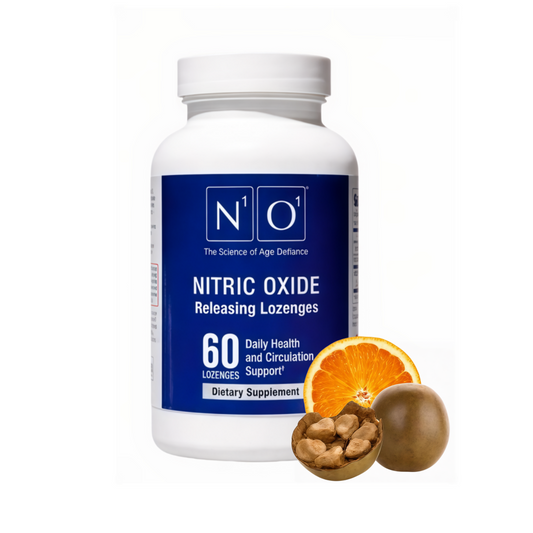 N1O1 Nitric Oxide Lozenges Supplement, 60 Count, 30-Day Supply